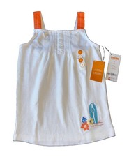 NWT Gymboree TROPICAL BLOOM Tank Top Surfboard Size 7
