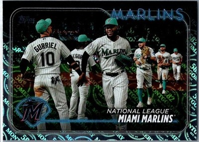 Eury Perez And Your Miami Marlins 2024 Topps 582 Montgomery Foil