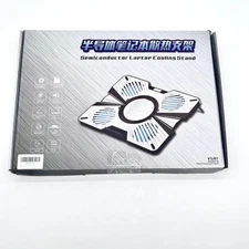 5 Fans Aluminum Alloy Panels Semiconductor Laptop Cooling Stand