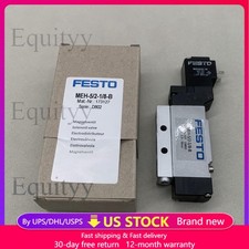 New In Box FESTO MEH-5/2-1/8-B 173127 Solenoid Valve Free Shipping