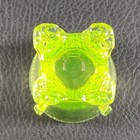 Boyd's Crystal Art Glass COLONIAL DRAPE TOOTHPICK HOLDER 2003-08 Vaseline Glows — photo 8