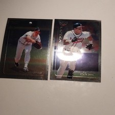 99 topps super chrome cards of  Greg Maddux &  Andres Galarraga 