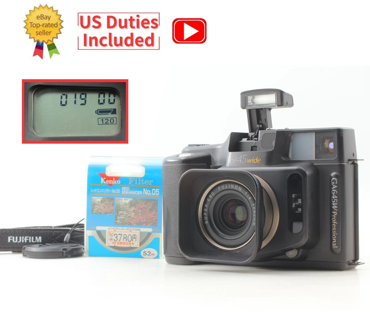 Fujifilm GA645 Professional 6x4.5 cm Film Cameras for sale | eBay