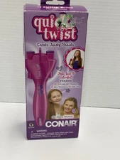 Conair Quick Twist Twirl Hair Braider Electronic Kids Portable Hairstyle Tool