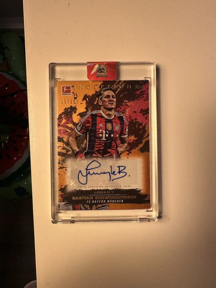 Topps Inception 2025 Schweinsteiger /25 Numbered Trading Card FC Bayern Munich
