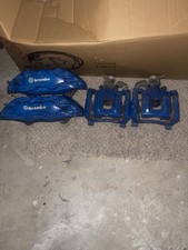 Oem Brembo 4-piston Front 2 Oem Gt Rear Calipers Not Brembo Left Right