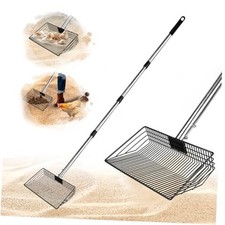 10inch Large Metal Chicken Poop Scooper, Chicken Poop Scooper for Sand with
