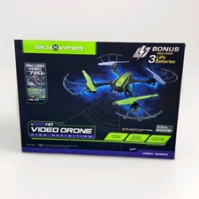 Sky Viper V950HD Video Drone 720P Camera Open Box New Complete w/ 3 Batteries