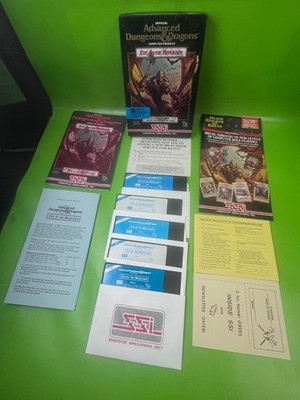 IBM PC Advanced Dungeons & Dragons Computer Product Eye of the Beholder PC Game