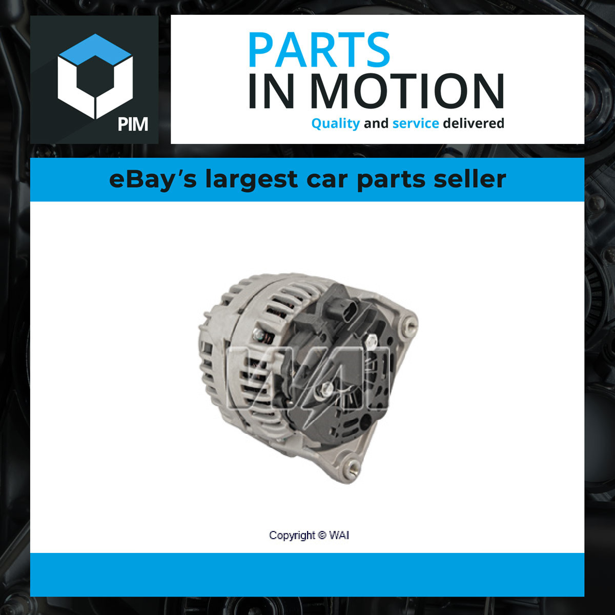 Alternator 11501N WAI 13222933 6204218 93188158 1202346 95515976 Quality New