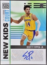 2022 Chronicles Status New Kids on the Court Scotty Pippen Jr #NKC-SAL Auto