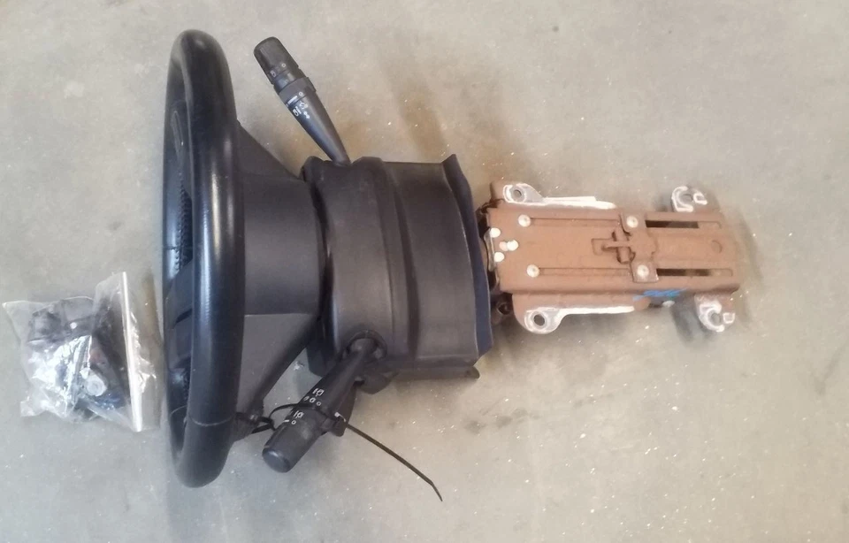 Columna de dirección inclinable automática LHD con llave | Se adapta a Jeep Wrangler 2010-2018 Foto 3 de 4