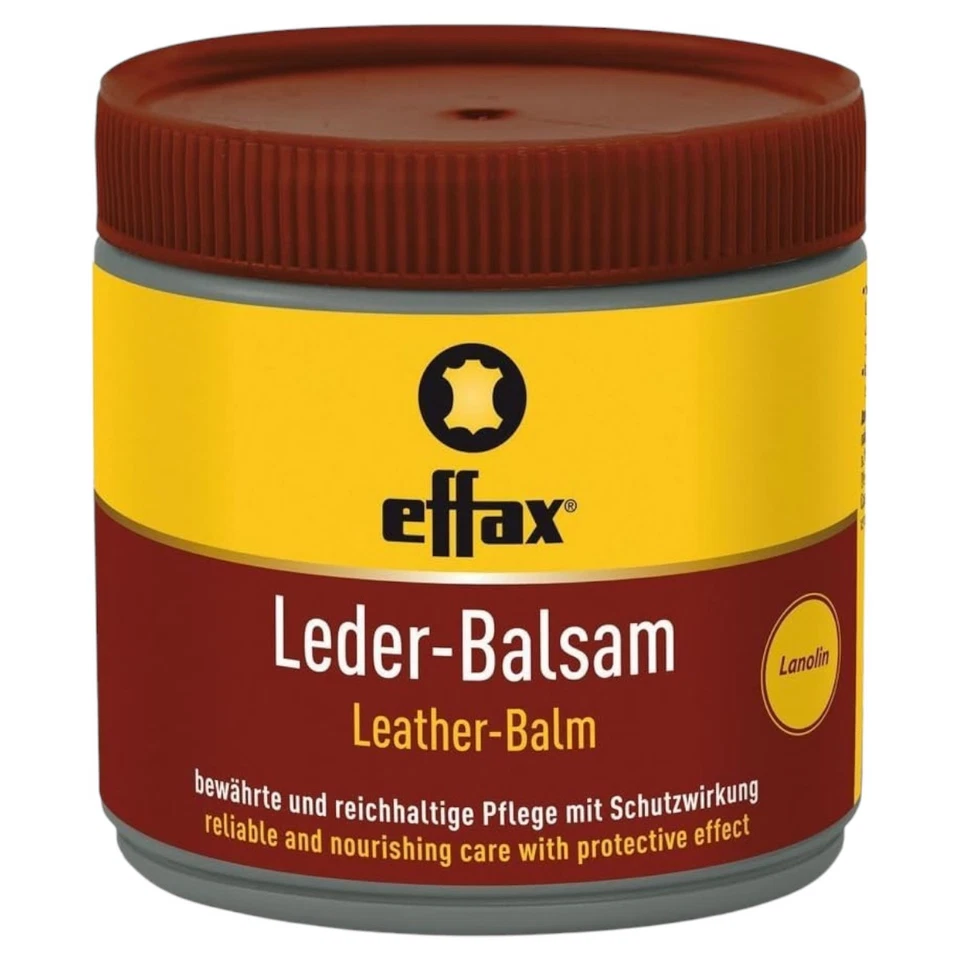 SCHWEIZER EFFAX Lederpflege effax Lederbalsam Leder Pflege, Leather Balm 500 ml
