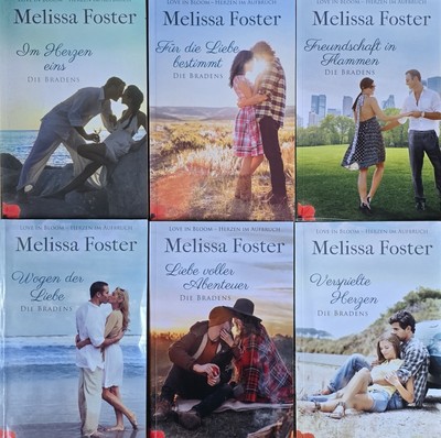 Melissa Foster - Die Bradens - Love in Bloom - Herzen im Aufbruch - Band 1-10