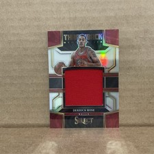 2022-23 Select Throwback Memorabilia #12 Derrick Rose Game Used Jumbo
