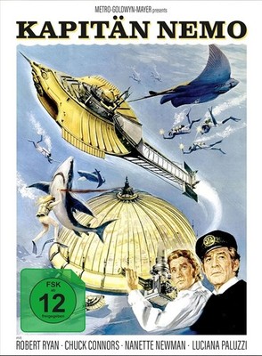 Robert Ryan;Chuck Connors;Nanette Newman / Kapitän Nemo (Mediabook - Originalcov