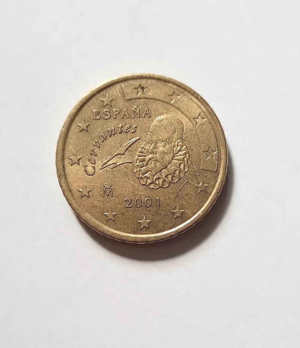 50 欧元美分硬币印第安纳西班牙硬币| eBay
