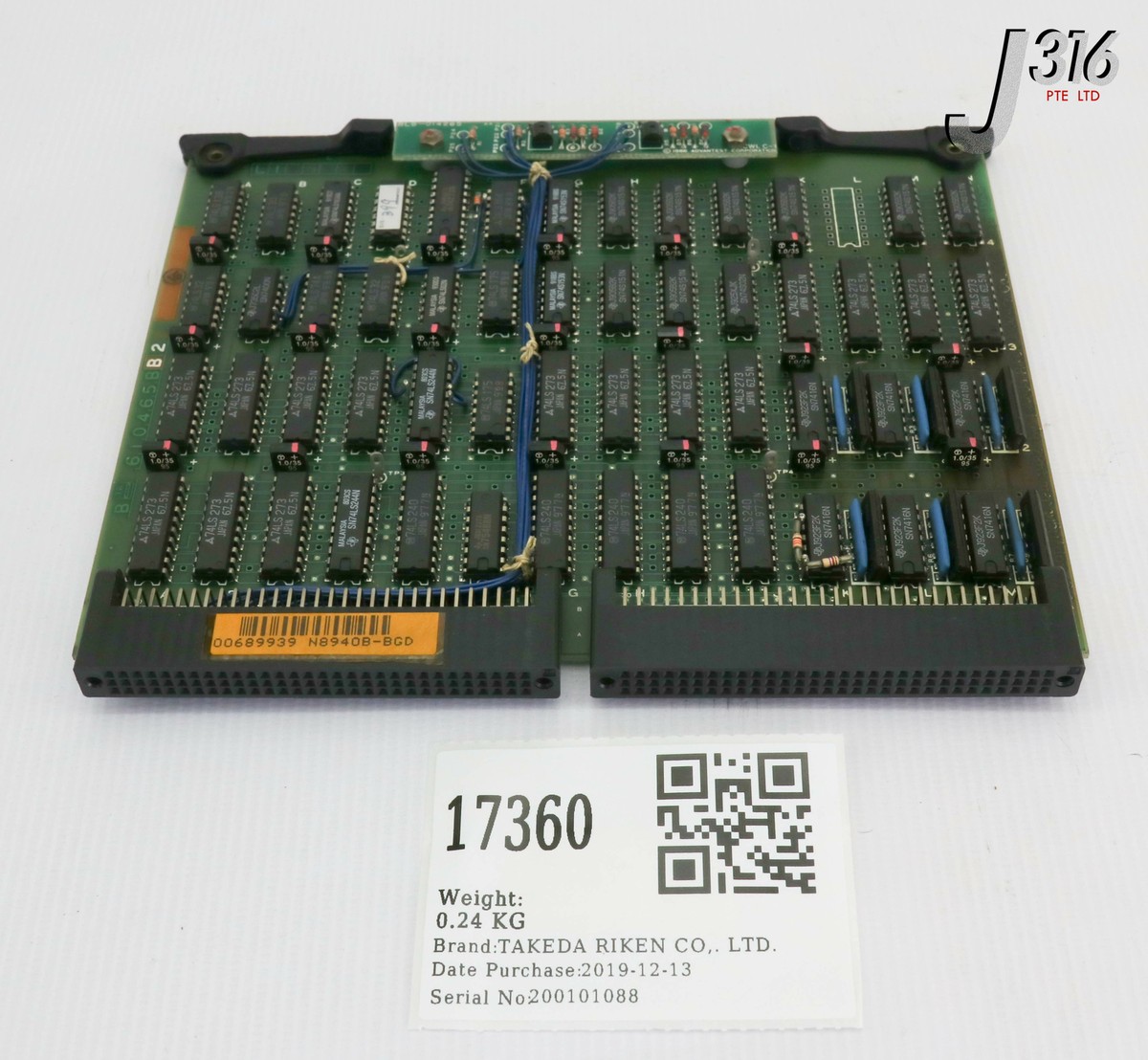 ウィル 17360 TAKEDA RIKEN PCB ASSY W/ BLB-014265 B 610465BB22 | eBay