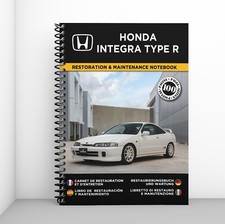 HONDA INTEGRA TYPE R : Libretto Di Restauro E Manutenzione - CONSEGNA GRATUITA