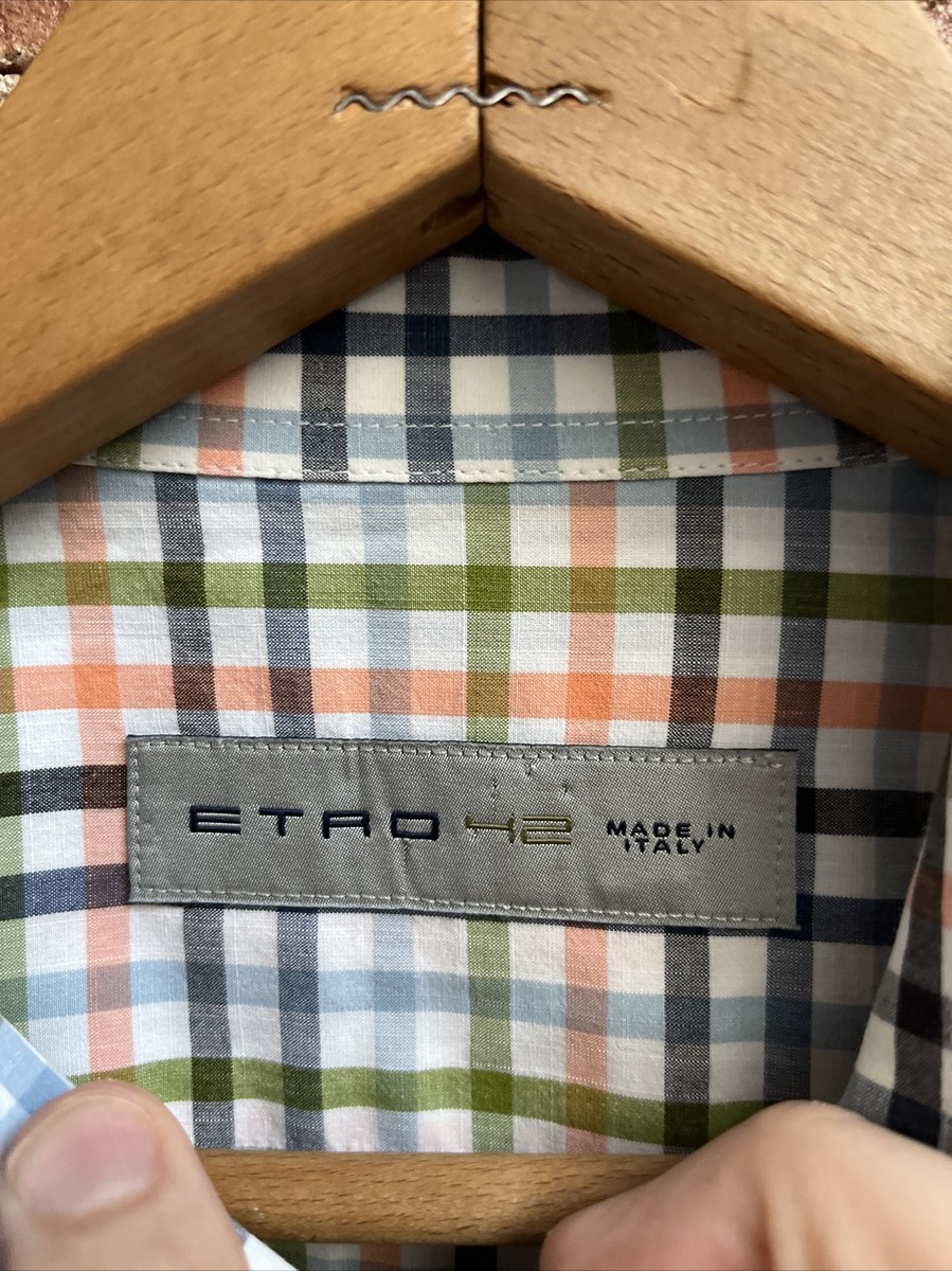 Etro Mens Shirt, Sz 42, 100% Cotton IT | eBay Etro Mens Shirt, Sz 42, 100% Cotton IT | eBay