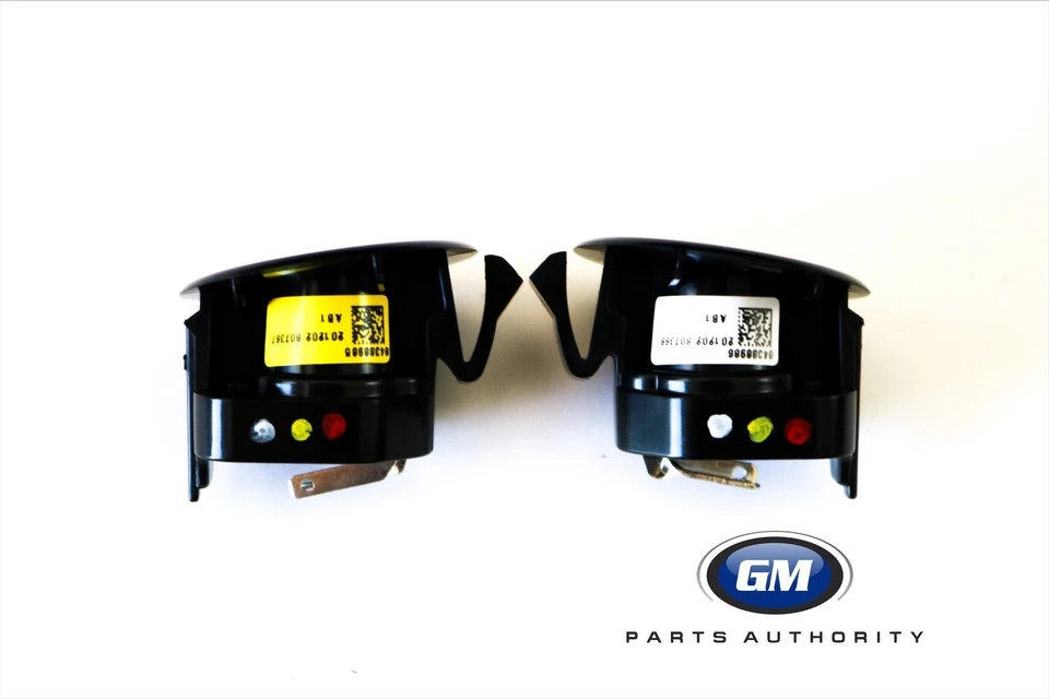 Kit de luces de charco GMC Sierra GMC Yukon 2015-2026 84408373 con logotipo GMC OEM GM Foto 3 de 4