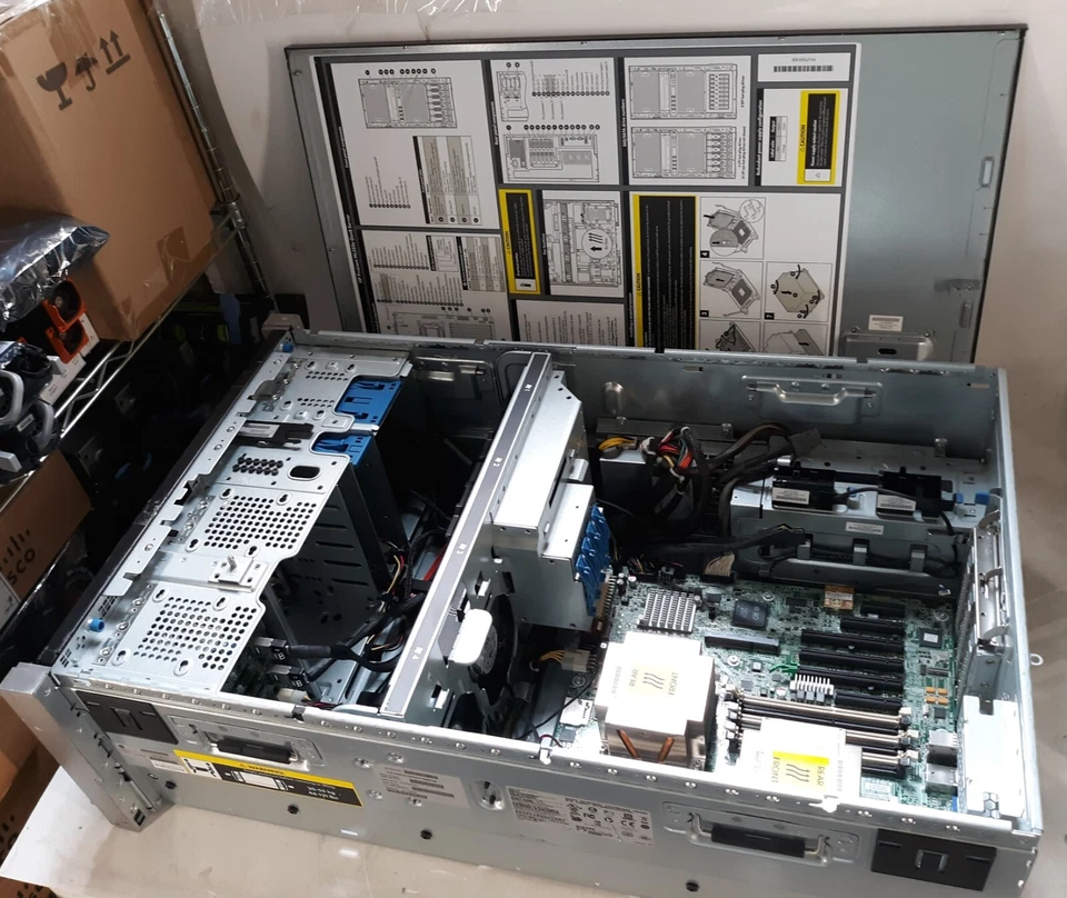 HP Proliant ML350e Gen8 Server NO CPU RAM HDD PSU 663262-001 *BAREBONE* - Image 2 of 4