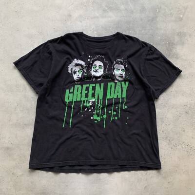 トップス AmeriVINTAGE GREEN DAY / BLACK TEE VINTAGE GREEN DAY BLACK ROCK BAND TEE T-SHIRT MEN'S SIZE M | eBay