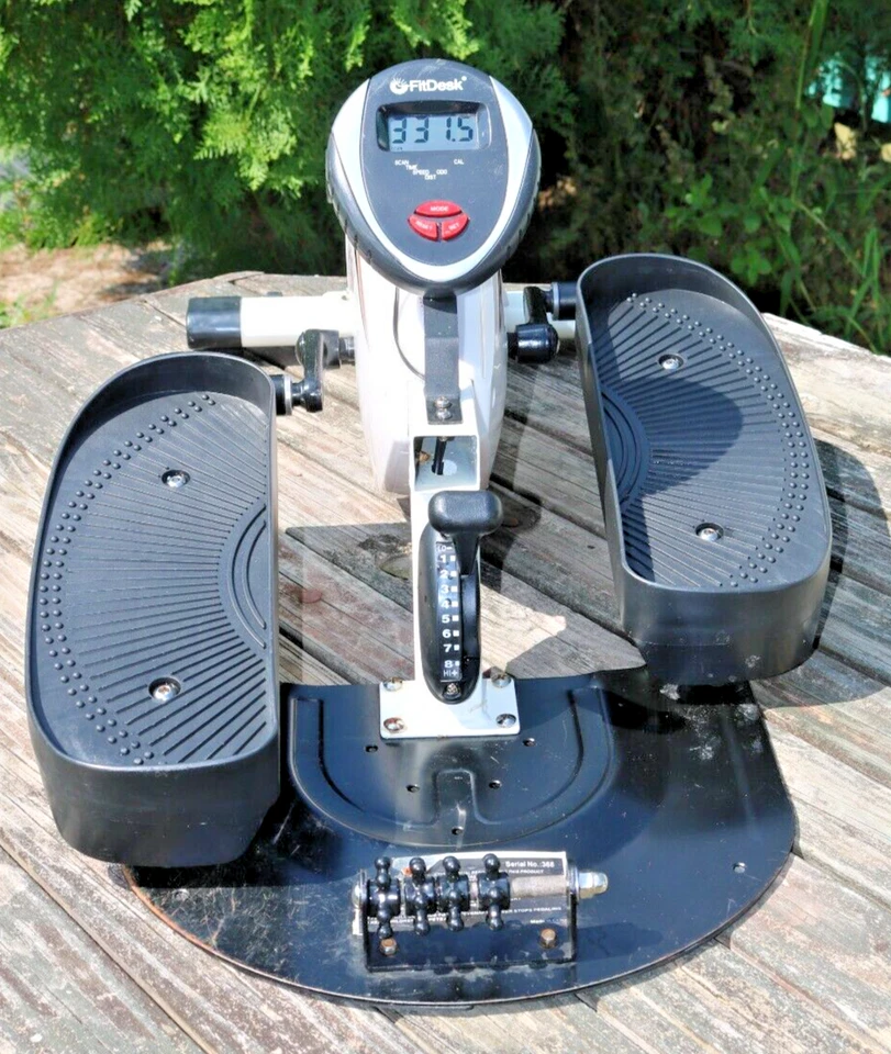 FitDesk portátil sob a mesa máquina de exercício elíptico com computador de bordo - Imagem 2 de 4