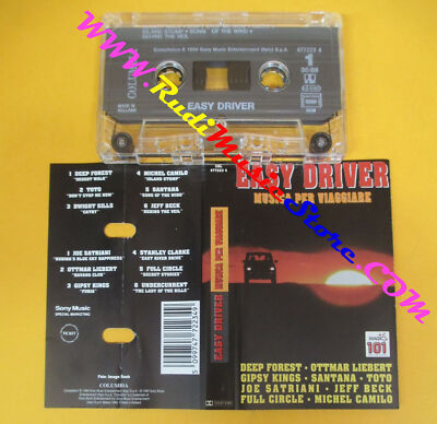 MC COMPILATION EASY DRIVER MUSIK ZUM REISEN Santana Toto Jeff Beck no cd lp