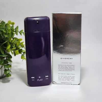 Givenchy Play Intense For Her Eau de Parfum Spray Perfume ~ 2.5 fl