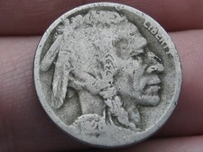 1926 D Buffalo Nickel 5 Cent Piece- Denver, About Good Details