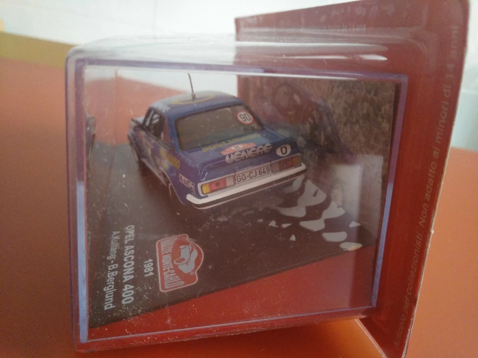COCHE 1/43, ALTAYA, MODELO OPEL ASCONA 400 RALLYE MONTE CARLO 1981. - Imagen 3 de 3