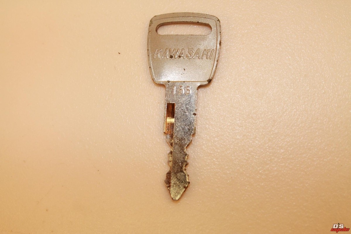 1562 スペアキー Kawasaki Mule keys cut by code to key codes B11112-B14433 | eBay