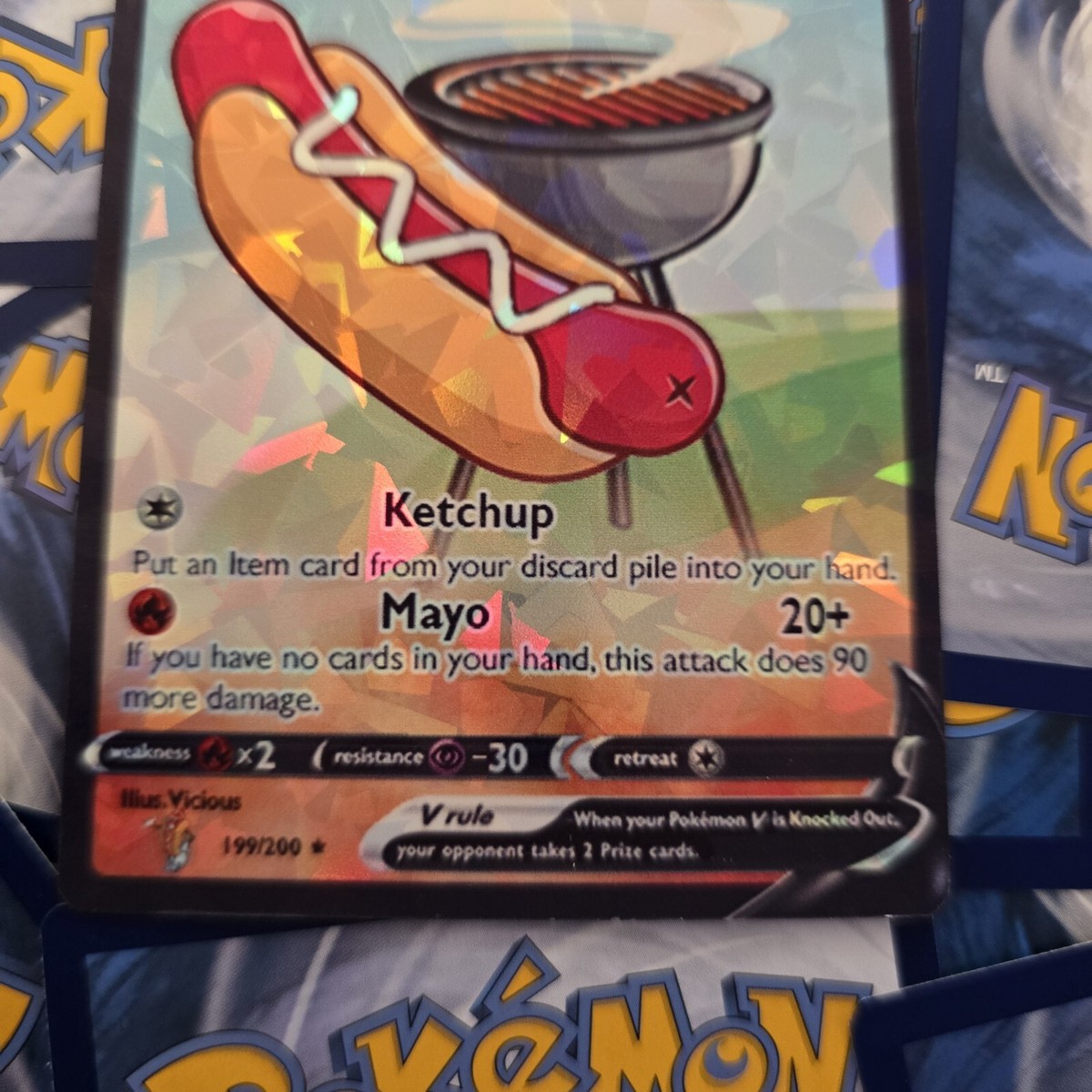 Glizzy (With Mayo) Pokemon Card | eBay