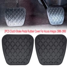 2Pcs Brake Clutch Pedal Rubber Replacement Pads Cover For Acura Integra 1986-93