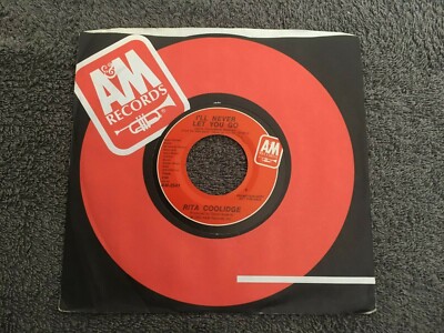 Rita Coolidge-I'll never let you go.7'' promo american