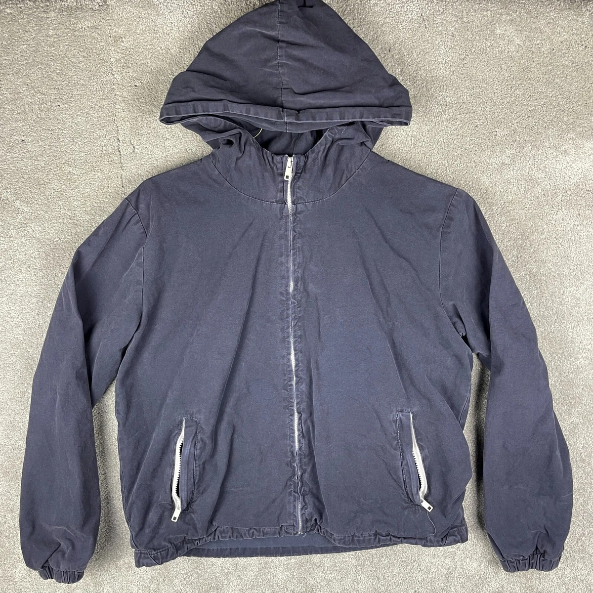 John Galt Light Blue Full Zip Hoodie