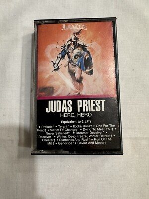 Vintage JUDAS PRIEST ~ HERO, HERO ~ Cassette Tape | eBay