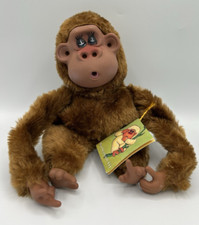 Thumb Sucking Gorilla Monkey Ape Toy Rutherford III Russ Berrie Vintage 80s NWT