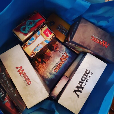 100 Magic the Gathering trading card collection lot mix 1994-2022 