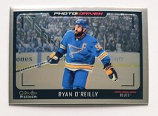 RYAN O'REILLY 2021-22 O-Pee-Chee Platinum Photo Driven #PD-9 St. Louis Blues
