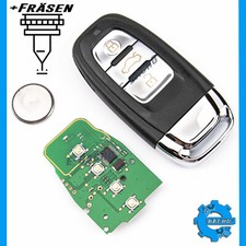 FUNKSCHLÜSSEL FÜR AUDI A4 A5 Q5 A6 8T0959754C 868MHZ FERNBEDIENUNG + FRÄSEN