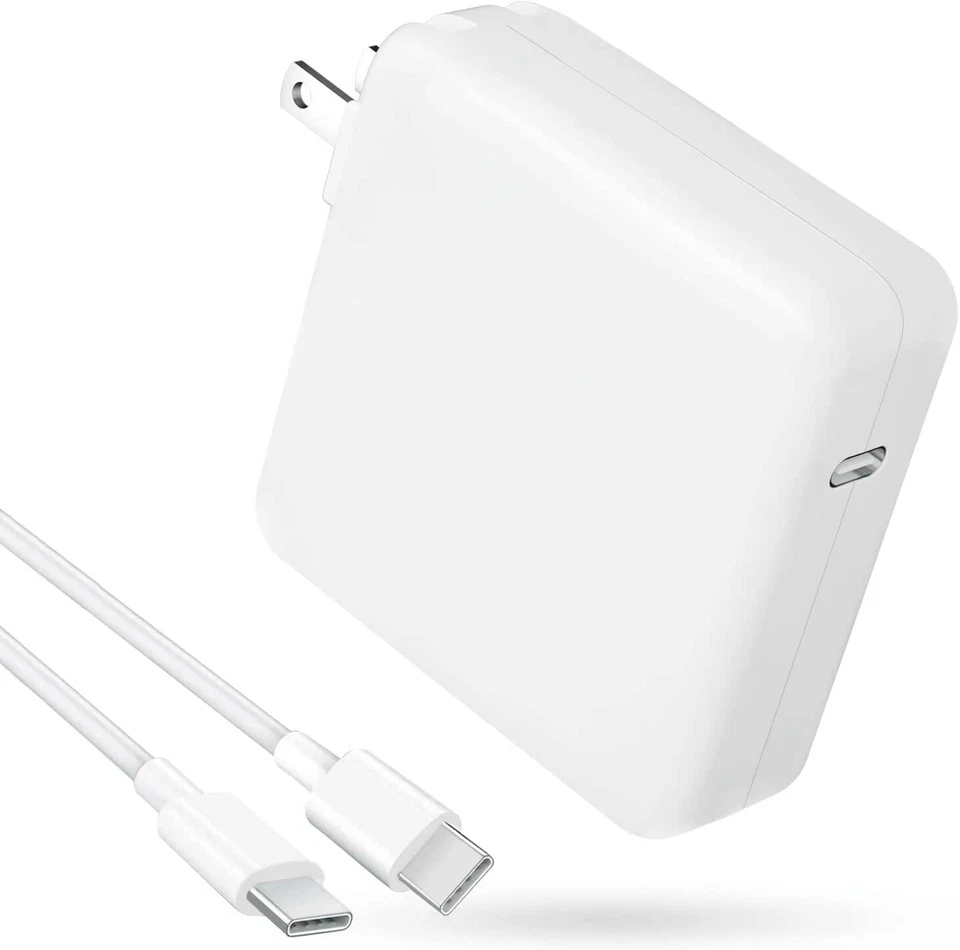 87W USB-C Charger for MacBook Pro/Air + Type-C Cable | Fast Charging Adapter - Image 2 of 4