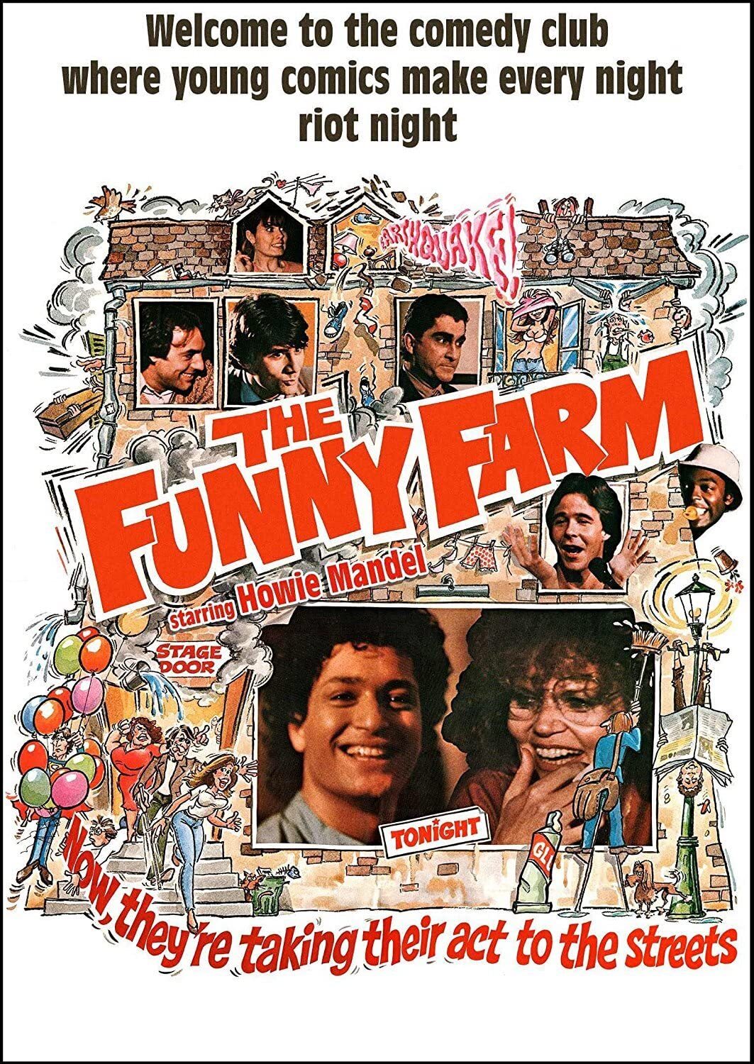 Funny Farm (DVD) Miles Chapin Howie Mandel Peter Aykroyd Tracey E. Bregman