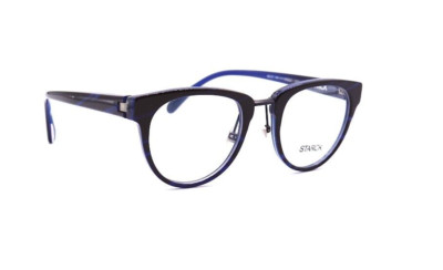 NEW STARCK EYES SH3043 BLUE STRIPE AUTHENTIC EYEGLASSES FRAMES RX 48-21 #20