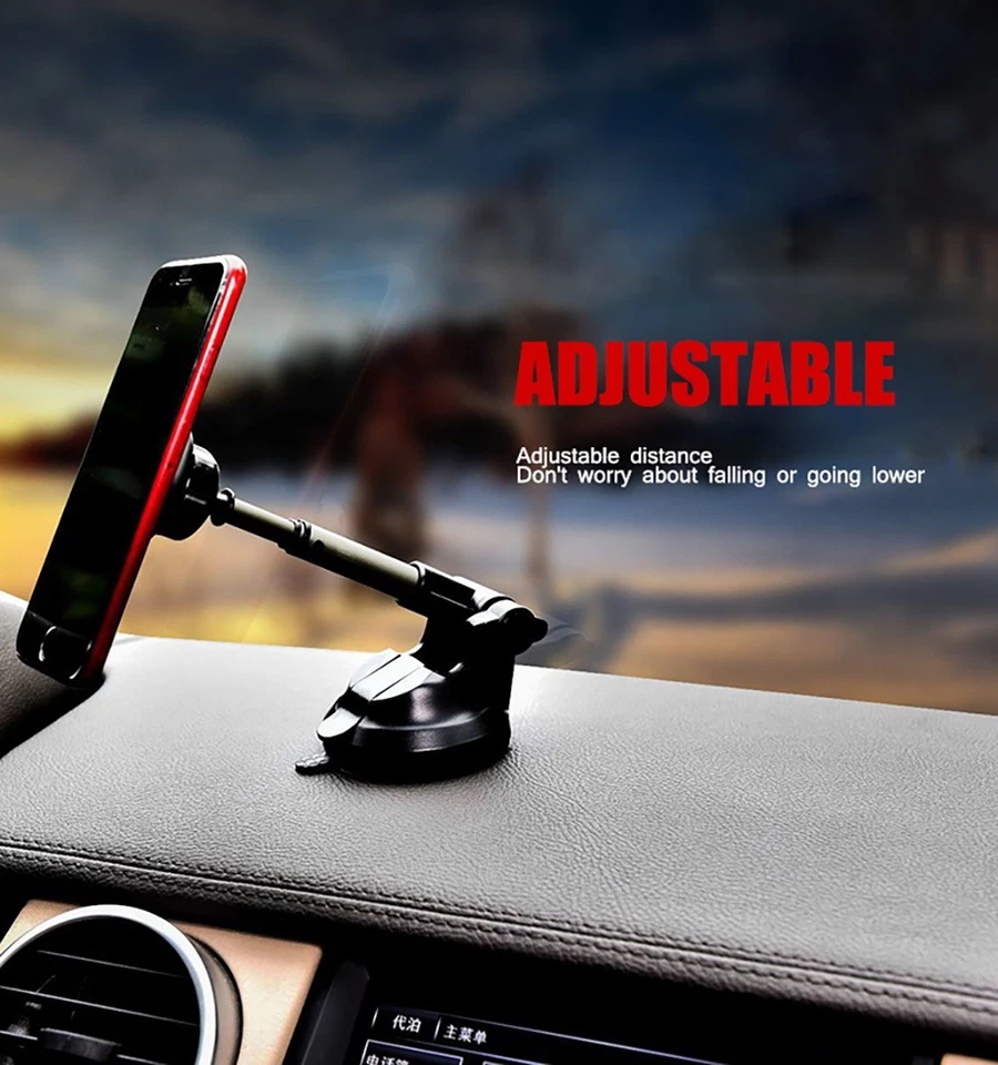 GM Telescopic Magnetic Car Mount, Hands-Free Universal Holder For Cell Phones - Image 2 of 4