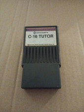 Vintage Commodore C-16 Tutor Cartridge (1984)...