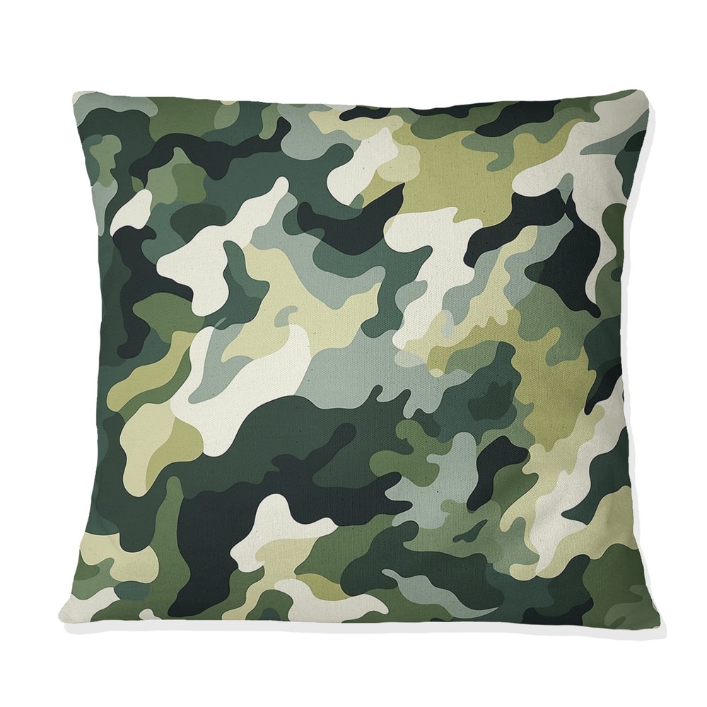 Designart "Jungle Camouflage Adventures II" Camouflage