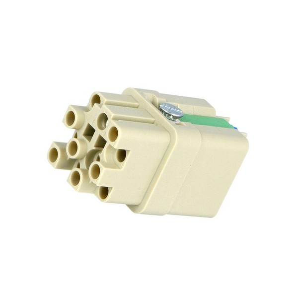 09120123101 Steckverbinder: Rechtwinklig Weiblich Han Q Pin: 13 12+PE 400V Harti-image