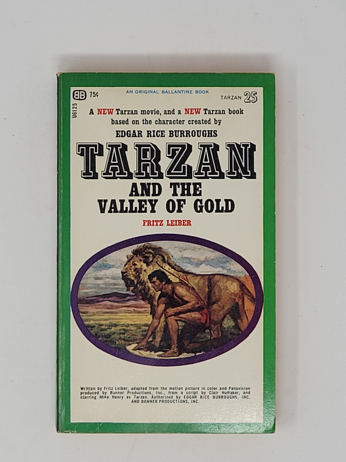 FRITZ LEIBER SIGNED 1ST - Tarzan and the Valley of Gold, Tarzan, #25 | eBay